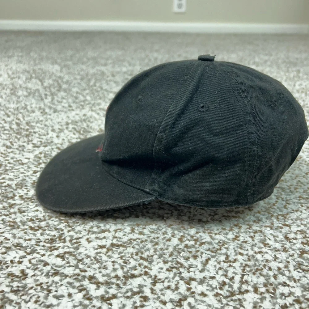 Jordan Nike Hat Cap Strap Back Youth Black Red Jumpman Logo‎ Basketball Boys